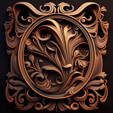 3D model ornate (STL)